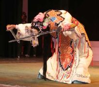 Peking Opera performer Yang Liyun at age 70